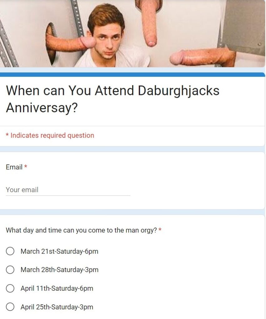 2026 Anniversary Schedule Poll